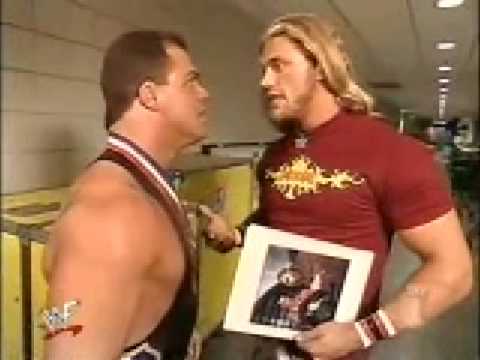 Kurt and Edge Backstage