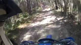 preview picture of video 'Wombat Forest Dirt bike Part 1 HERO GOPRO HD2 WR450'