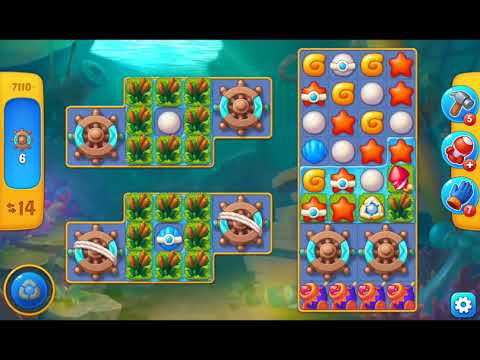 Fishdom 2021 - Level 7110   #playrix #fishdom #gaming
