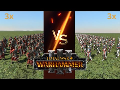 Can 3 Greaswords Beat 3 Grave Guards in Total War: Warhammer 3?