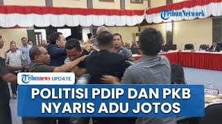 Detik-detik Menegangkan 2 Anggota DPRD Maluku Tengah Nyaris Adu Jotos di Rapat, Kursi Nyaris Terbang