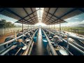 Cheese Making Process From Buffalo Milk Buffalo Farming And Harvesting Milk