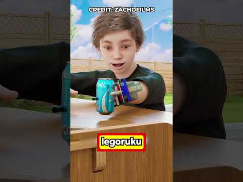 Z obyčejných kostek vytvořil funkční protézu na ruku.😳🦾