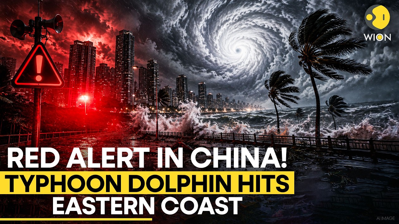 Typhoon Dolphin: China Issues Red Alert As Huge Storm Hits Eastern Coast-Worst Yet to Come? Original