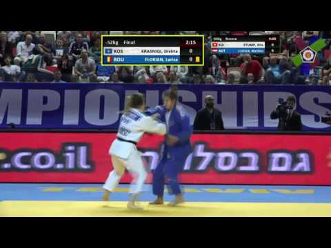 Judo: Larisa Florian pentru argint la CE U23 in Tel Aviv