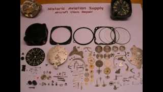 Elgin Hamilton 37500 WW2 Elapsed Time Aircraft Clock