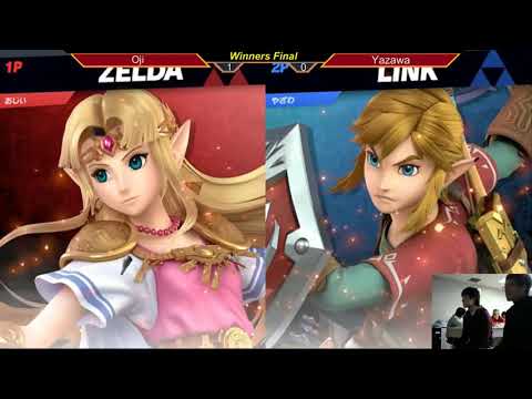 MasterHand 42 SSBU WF Oji(Zelda) vs. Yazawa(Link)
