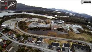 preview picture of video 'TBS Discovery flight in Dragsund, Norway 02.03.2014'