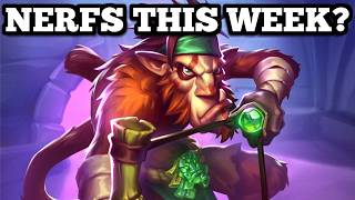 NERFS and BUFFS this week? What I think they should be!