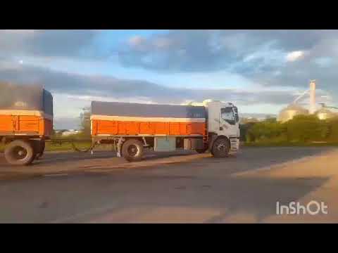 Camiones en RN19 , San Francisco , Cordoba . video 27 . SUSCRIBITE !!