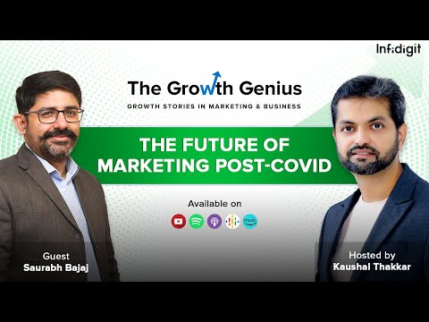 The Future Of Marketing Post-COVID ft. Saurabh Bajaj | The Growth Genius | S2E4