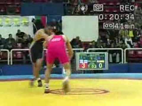 55 kg GOCHASHVILI Besarion GEO - SANCHEZ Francisco ESP