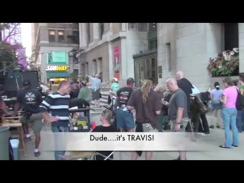 Patrick Swayze in Chicago