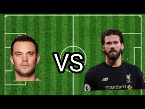 manuel neuer vs alisson