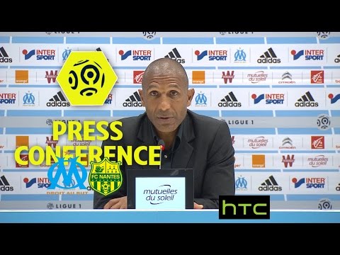 Press Conference Olympique de Marseille - FC Nantes (2-1) - 2016/2017