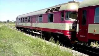 preview picture of video '854 213 odjezd Václavice, rychlík s 754 061 Starkoč a výstup z vlaku'
