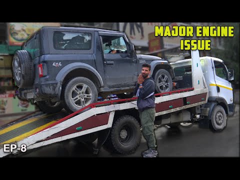 Serious Engine Issue - Towing our Thar | EP 8