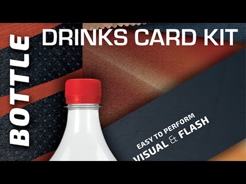 Drink Card KIT for Astonishing Bottle by Joao Miranda