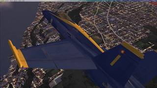 Flight Simulator X Steam Edition gameplay - Rudimentary Autopilot knowledge acquired!