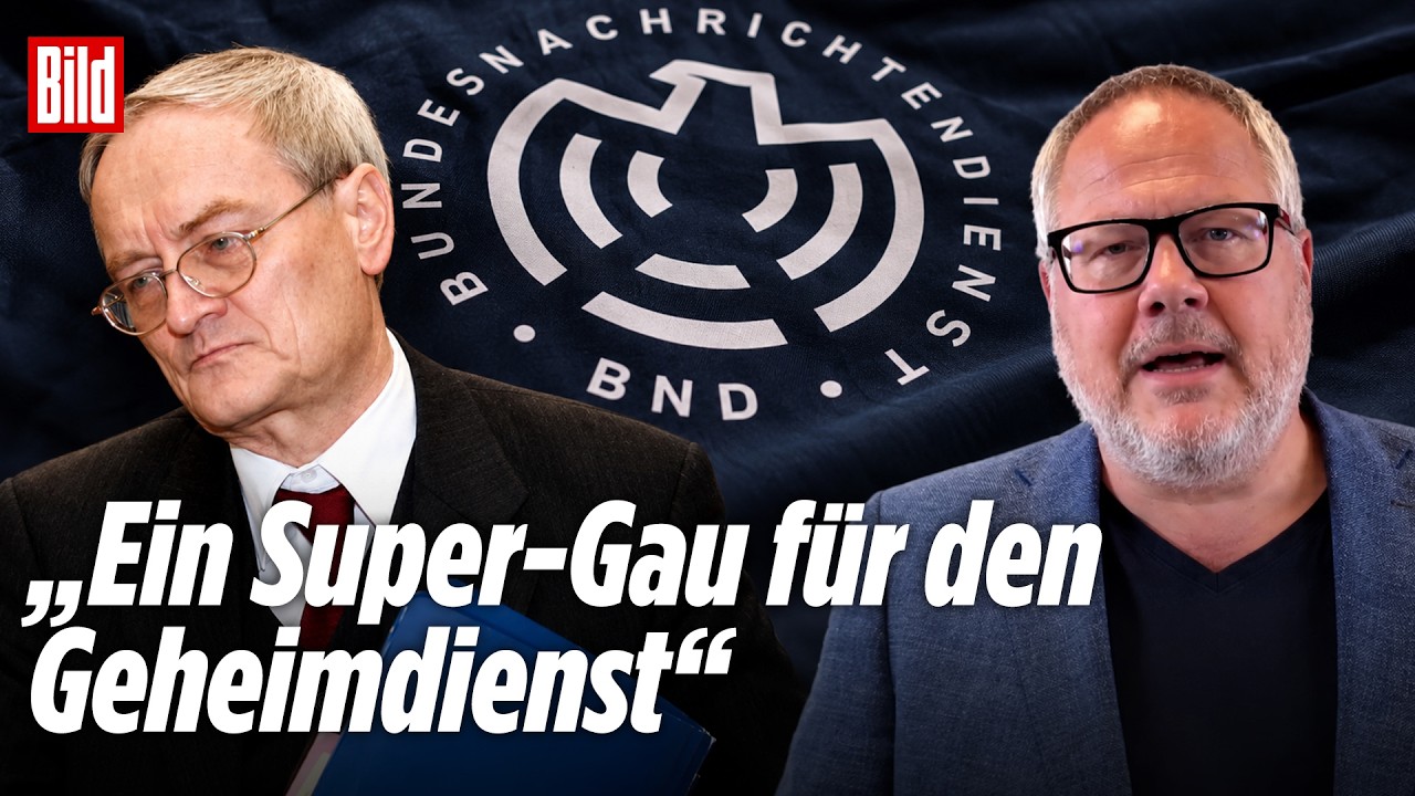 GEHEIMDIENST-ALARM: Jetzt droht dem BND der größte Vertrauensverlust seit Jahren