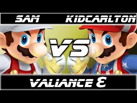 Valiance E - KidCarlton (Mario) Vs Sam (Mario) - Pools