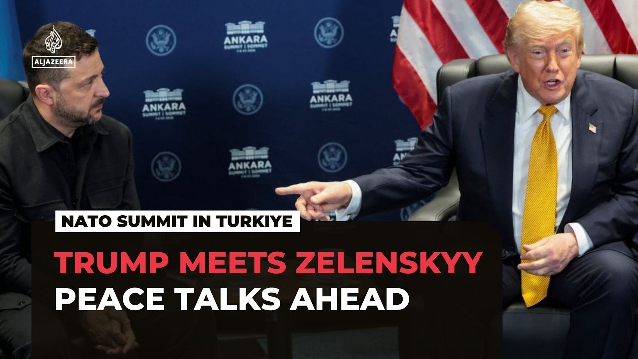 Trump, Zelenskyy outline Ukraine priorities ahead of bilateral talks at NATO summit