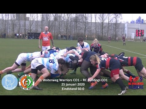 Samenvatting CL Waterweg Warriors CO1 - RC Bulldogs CO1