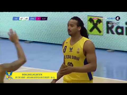 Playoff: BC CSU Sibiu - Dinamo Stiinta Bucuresti 81-75 (by Raiffeisen Bank)