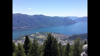 Cardada -  Orselina cable car Switzerland June 2017.