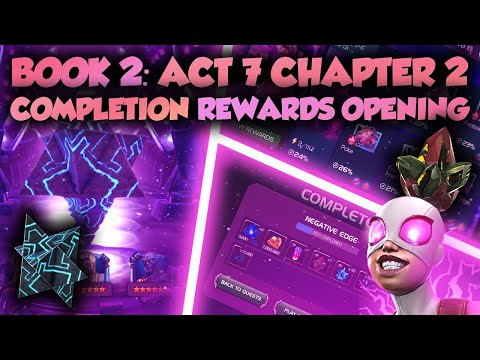 Book 2: Act 7 Chapter 2 Completion Rewards Opening | Marvel Contest of Champions