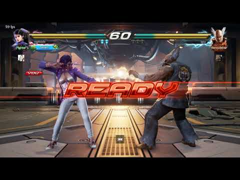 Zafina vs Heihachi - Tekken 7 Gameplay