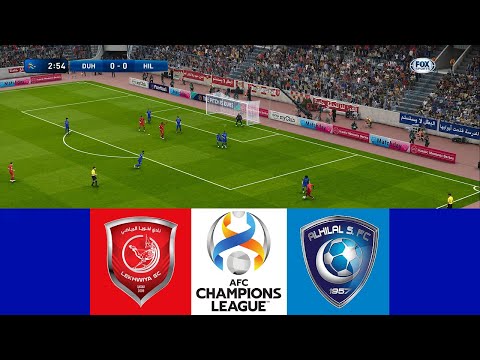 Al Duhail (QAT) vs Al-Hilal (KSA) ● AFC Champions League 22/23 | Semi Final | 26/02/2023 Gameplay