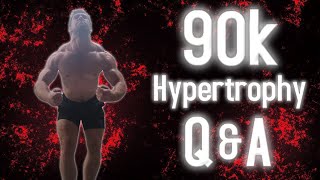 90k Q&A! (TYPES Of Muscle Gain? Warmups? Business Plans? Squat Plug Usage?)