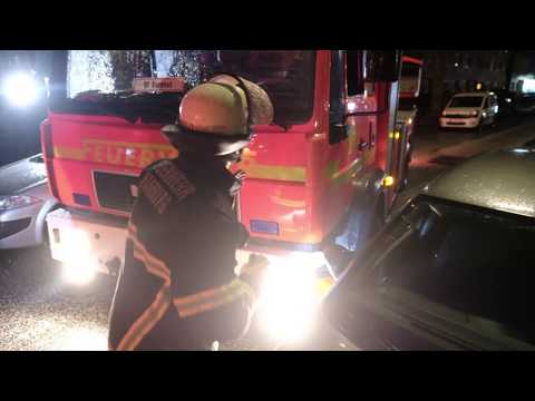 Aktion der Polizei und Feuerwehr Hamburg "Platz für Retter" (2018-01-23)