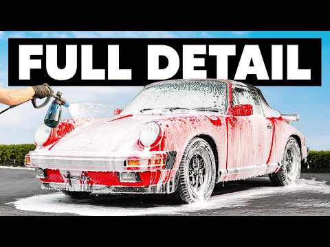 35 Year Old Porsche 911 - Wash, Polish & Coating