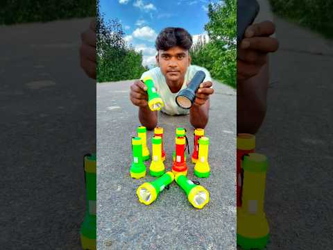 12 Mini Laser Light torch unboxing and testing 🔥#shorts