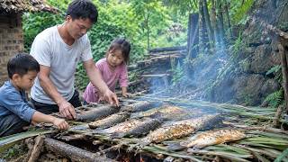 giant stream fish, dried over a traditional wood-fired hearth