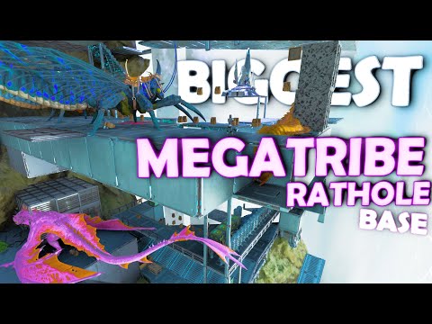 Raiding The Chinese "UNRAIDABLE" Waterfall Rathole For 7 HOURS Straight! ARK PvP Ep.18