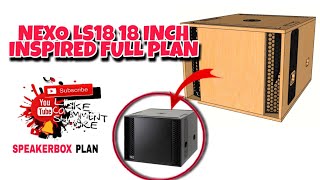 Download lagu NEXO LS18 18 INCH INSPIRED | FULL PLAN mp3 Download lagu NEXO LS18 18 INCH INSPIRED | FULL PLAN mp3