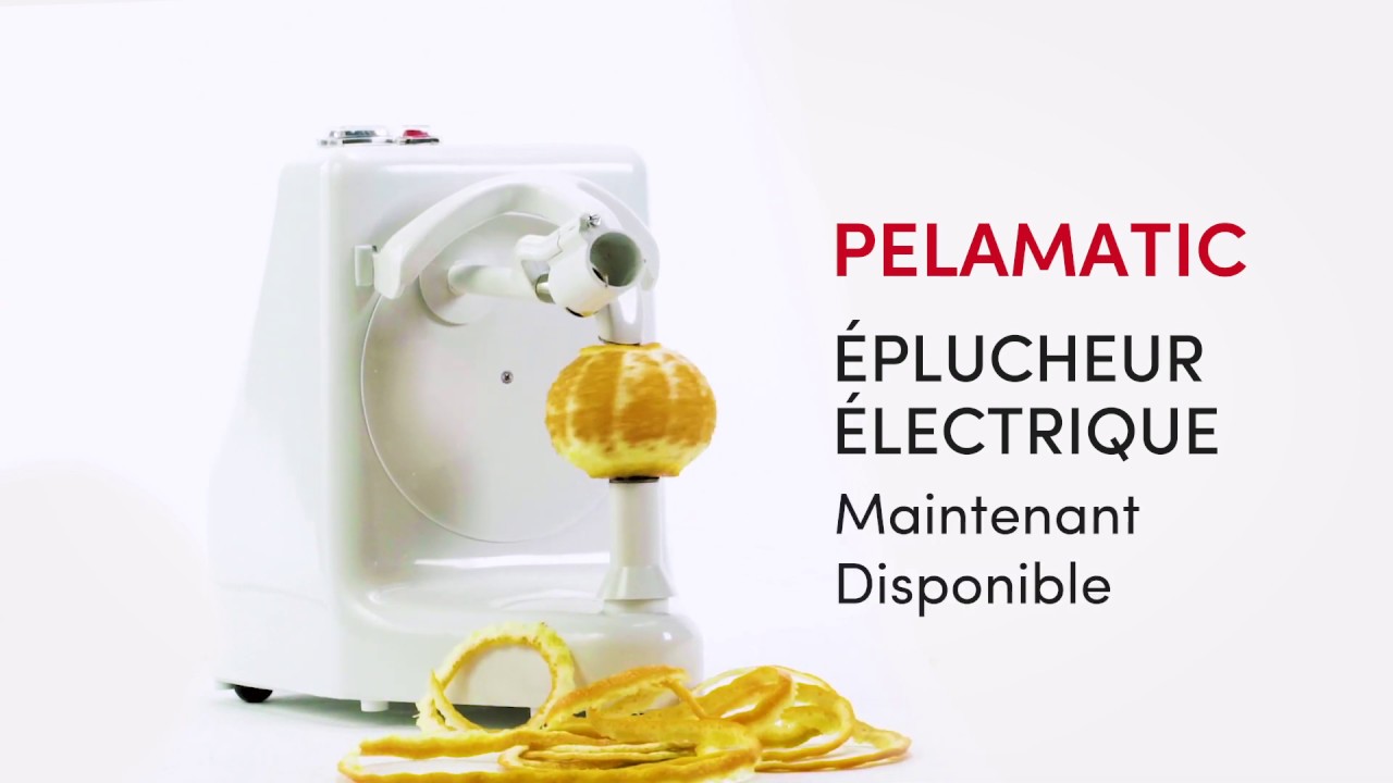 Pelamatic - Éplucheur Électrique de Fruits et Légumes, Epluche Légume  Automatique, Éplucheur Pomme de Terre