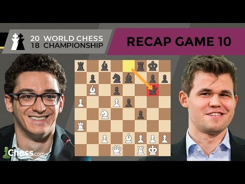 Carlsen vs Caruana (Game 10 Analysis) | World Chess Championship 2018