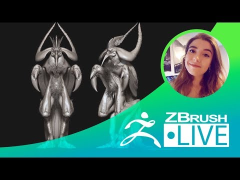 Creature & Character Concept Sculpting - Ashley A. Adams "A_Cubed" - Episode 64