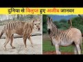 दुनिया से विलुप्त हुए जानवर L World S Extinction Anima