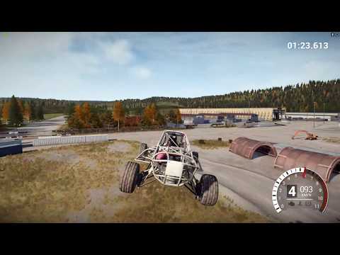 DiRT 4 - Larock 2XR Buggy 2017 - Free Roam - Land Rush - Crash Test