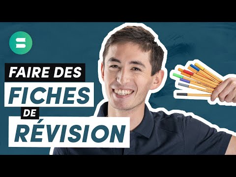 Comment faire des FICHES DE RÉVISION efficaces La Méthode 🕺