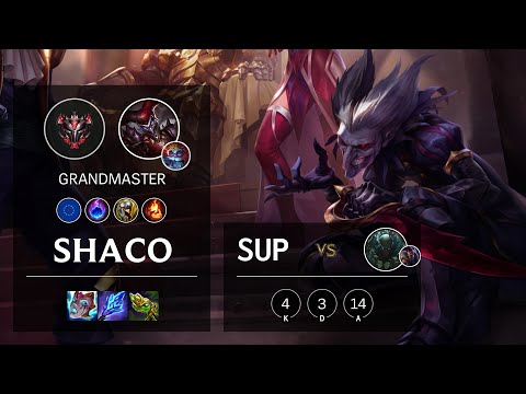 Shaco Support vs Pyke - EUW Grandmaster Patch 11.5