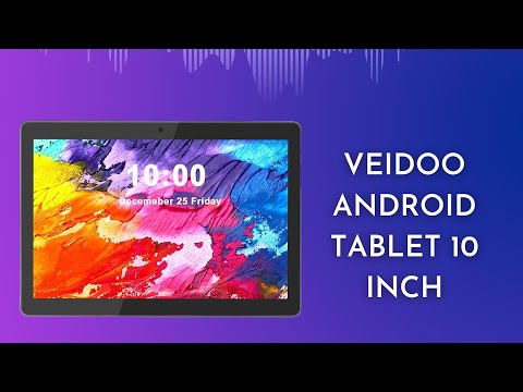 Veidoo Android Tablet 10 inch, 2GB RAM 32GB Storage, Tablets 10.1'' IPS HD Touch Screen