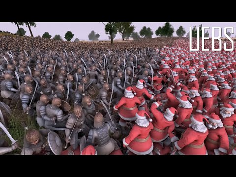 25.000 Santas vs 20.000 Persians- Ultimate Epic Battle Simulator 2- UEBS 2