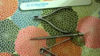 Sanitizing &amp; Disinfected.. Nail Implements