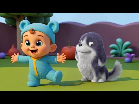 Dog  Song + More Nursery Rhymes | Lala Loops Cartoon Nursery Rhymes & Kids Songs